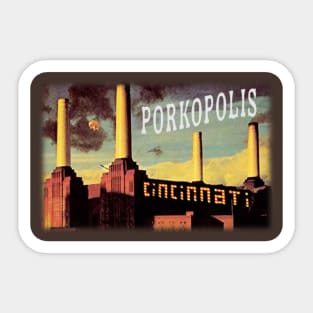 Flying Pig Marathon Cincinnati Porkopolis Sticker